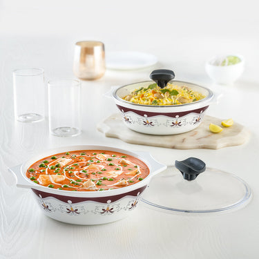 Larah by Borosil Casserole Set